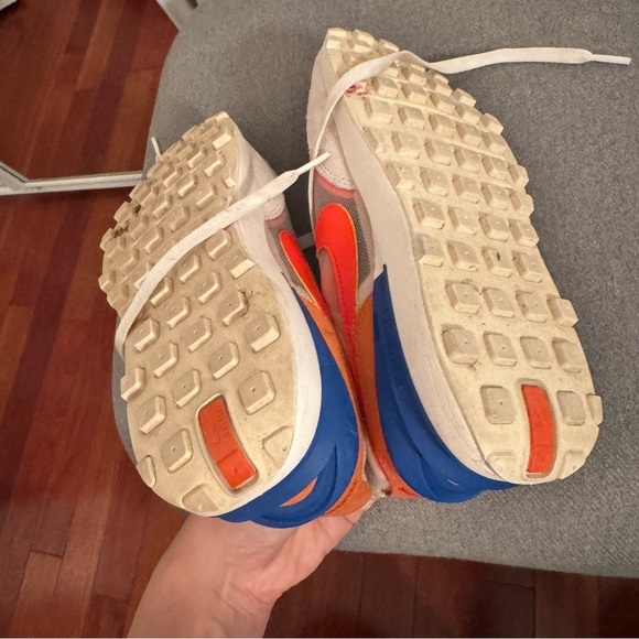 Nike Waffle One sneakers in pearl white/multi - Picture 8 of 9